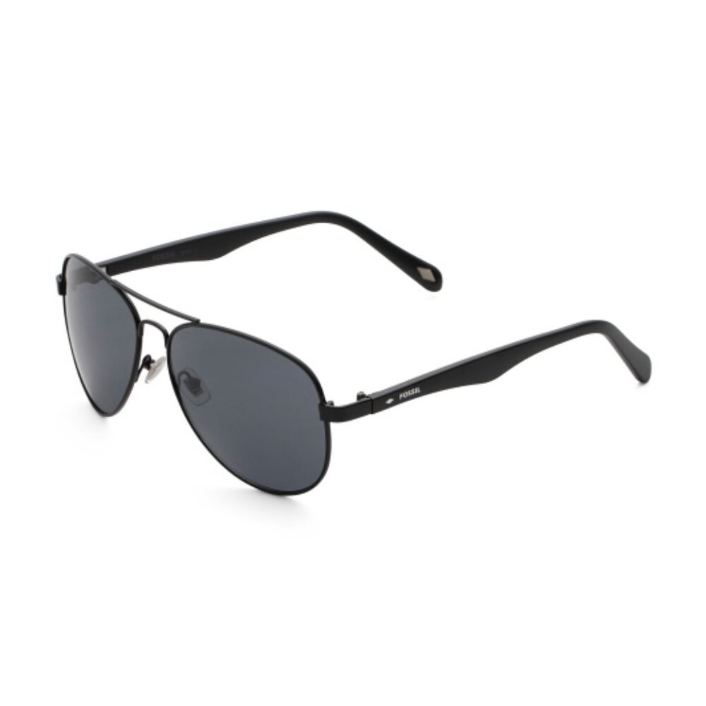 NEW FOSSIL Men's/women 57mm Sunglasses :Black 161mn - Picture 1 of 2